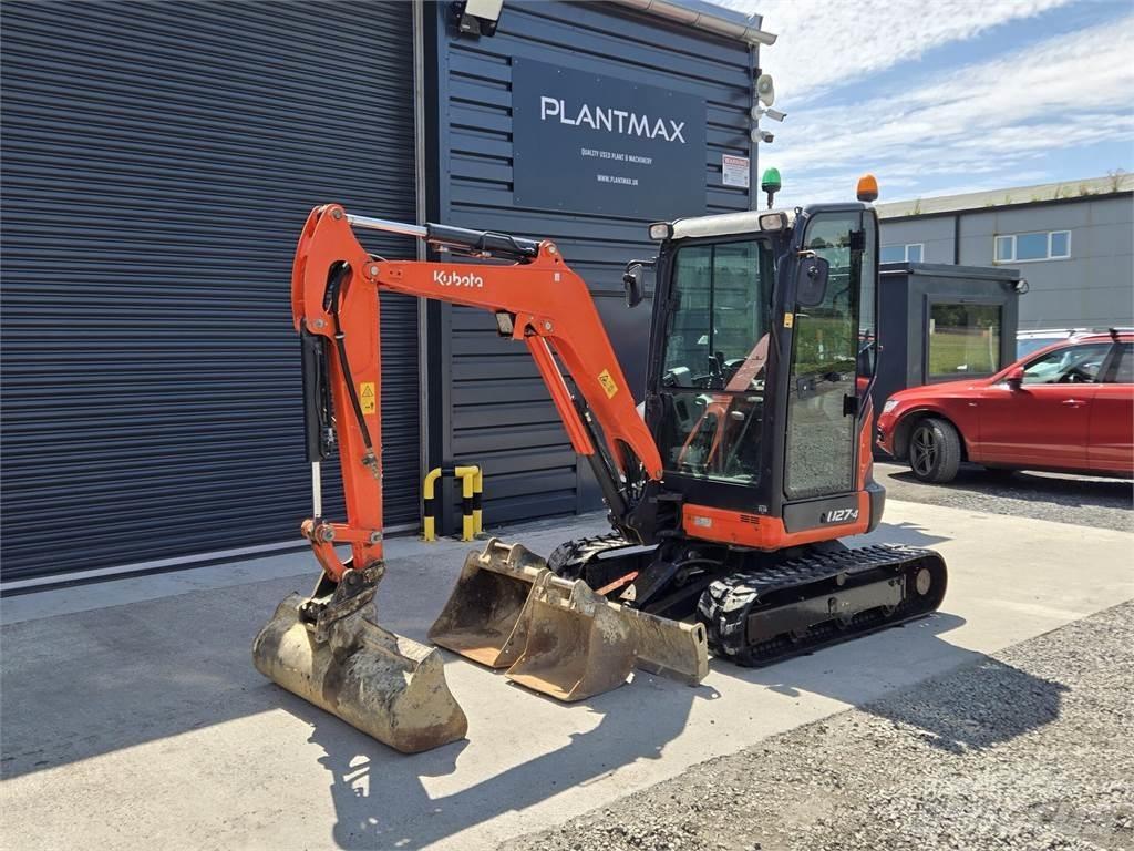 Kubota U27-4 Mini bagri <7t