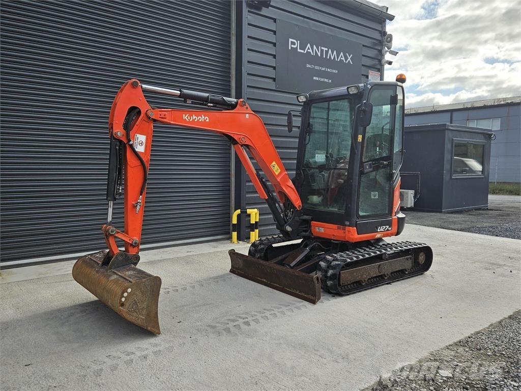 Kubota U27-4 Mini bagri <7t