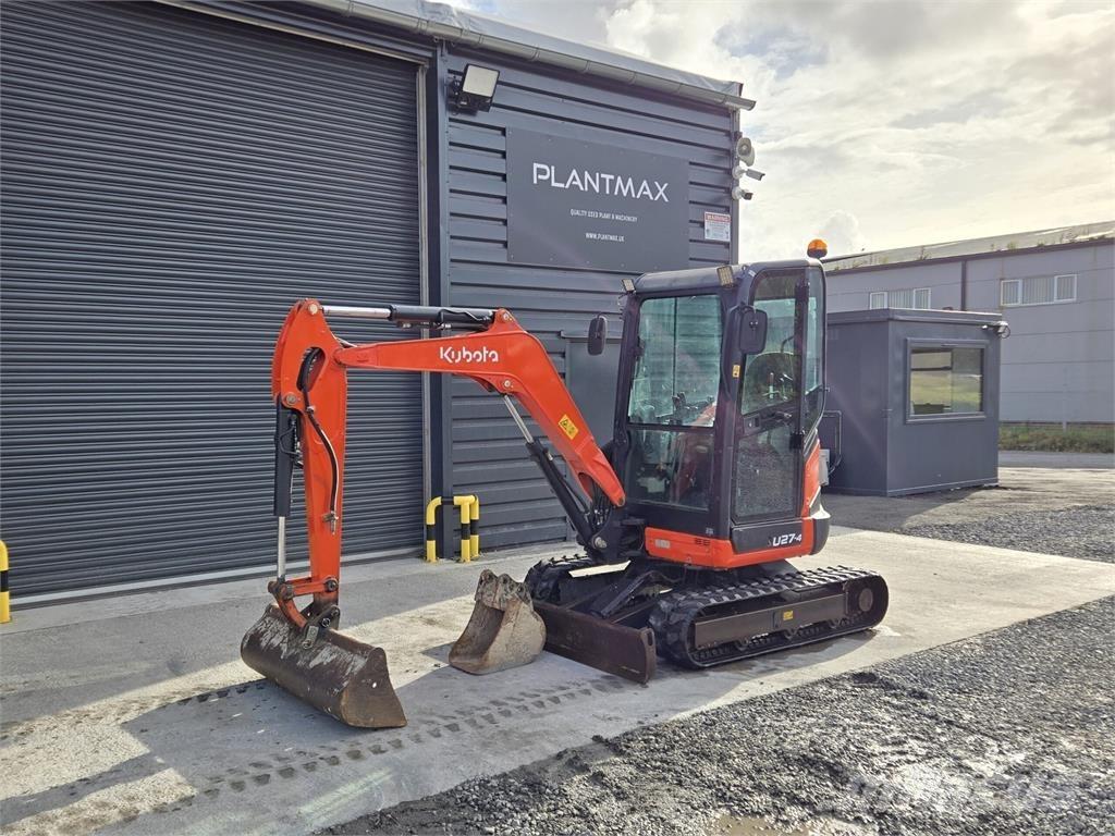 Kubota U27-4 Mini bagri <7t