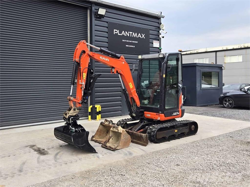 Kubota U27-4 Mini bagri <7t