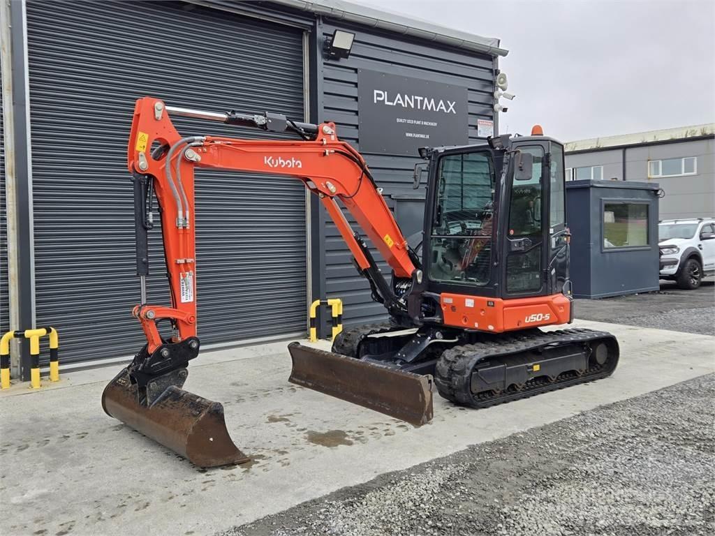 Kubota U50-5 Mini bagri <7t