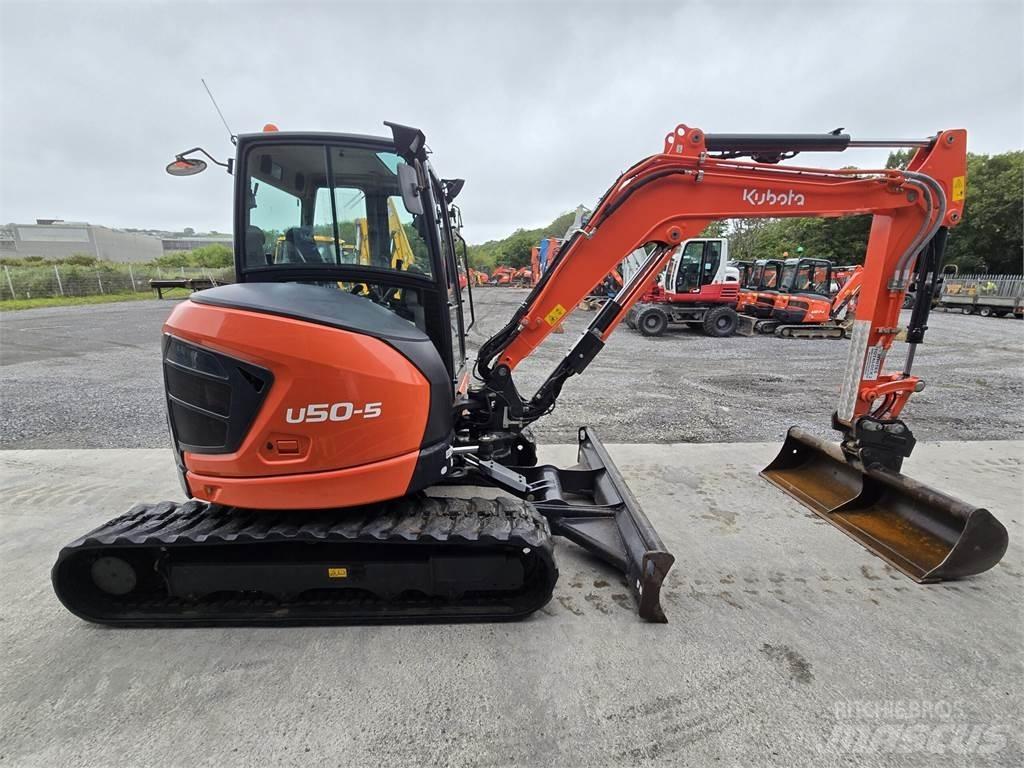 Kubota U50-5 Mini bagri <7t