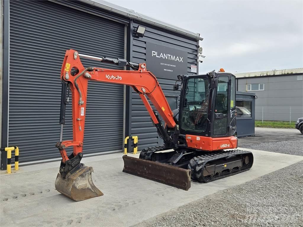Kubota U50-5 Mini bagri <7t