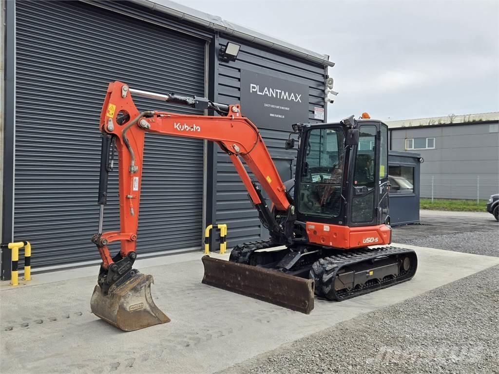 Kubota U50-5 Midi bagri 7t – 12t