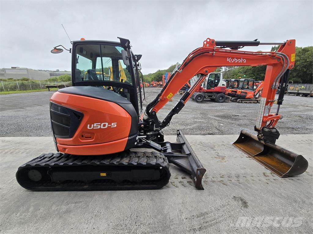 Kubota U50-5 Midi bagri 7t – 12t