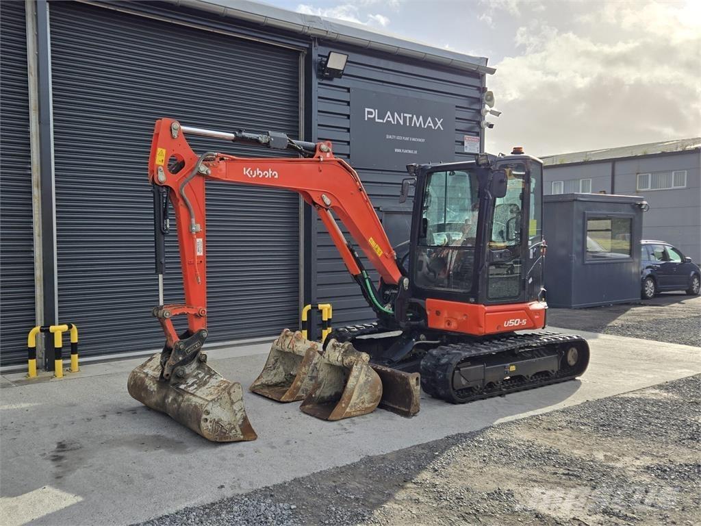 Kubota U50-5 Midi bagri 7t – 12t