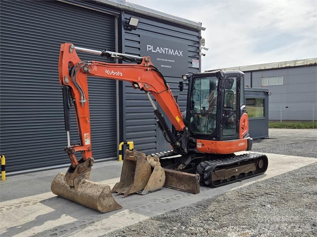 Kubota U55-4 Mini bagri <7t
