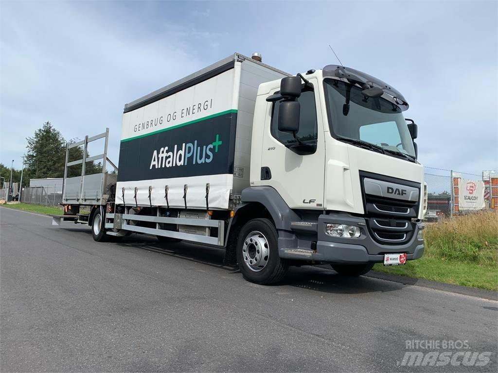 DAF LF210 4x2 FA Tovornjaki zabojniki