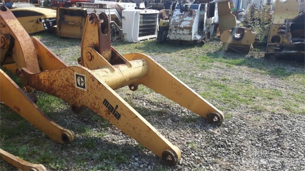CAT 953 Podvozje in vzmetenje