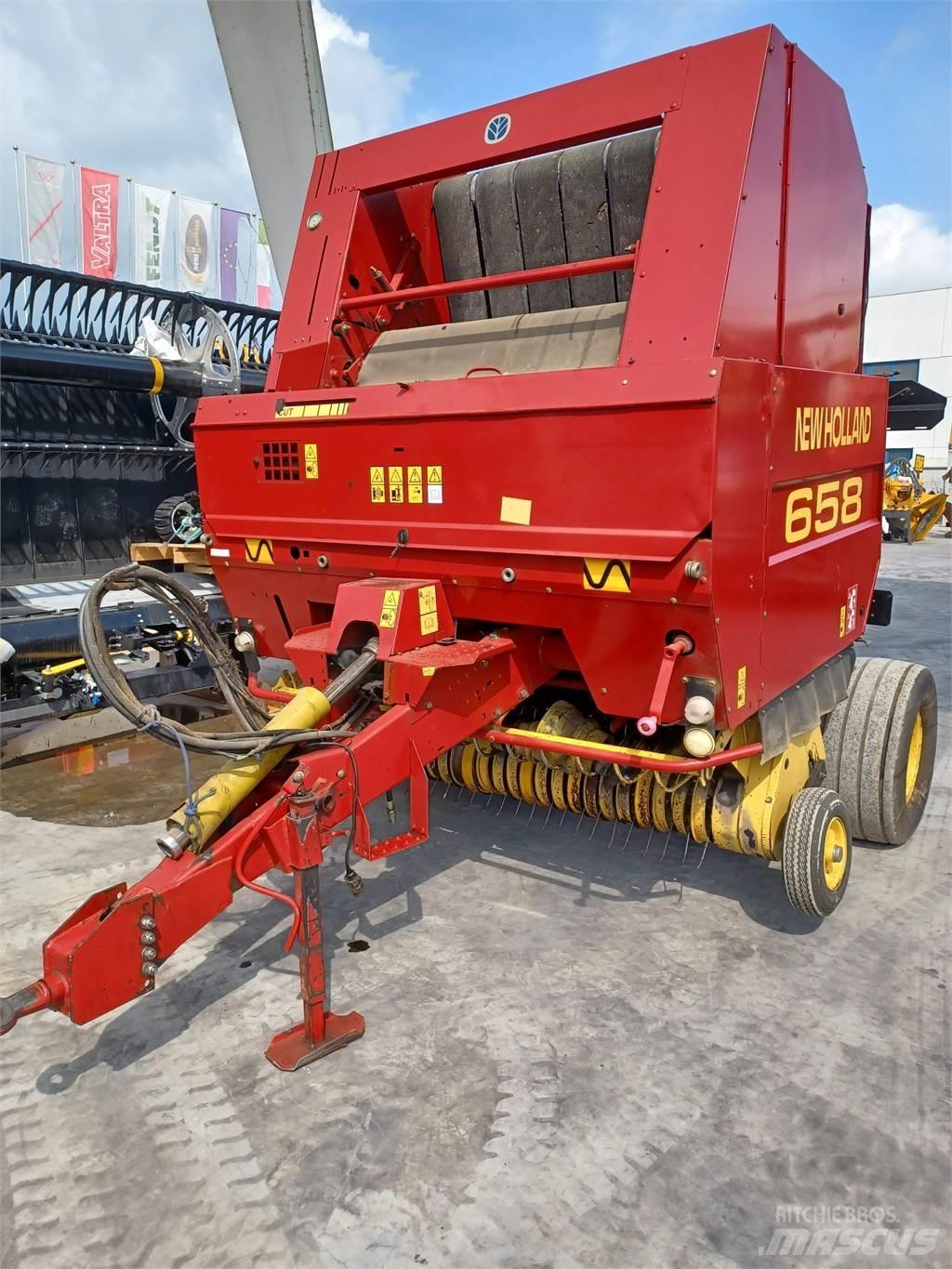 New Holland 658 Balirke (okrogle bale)