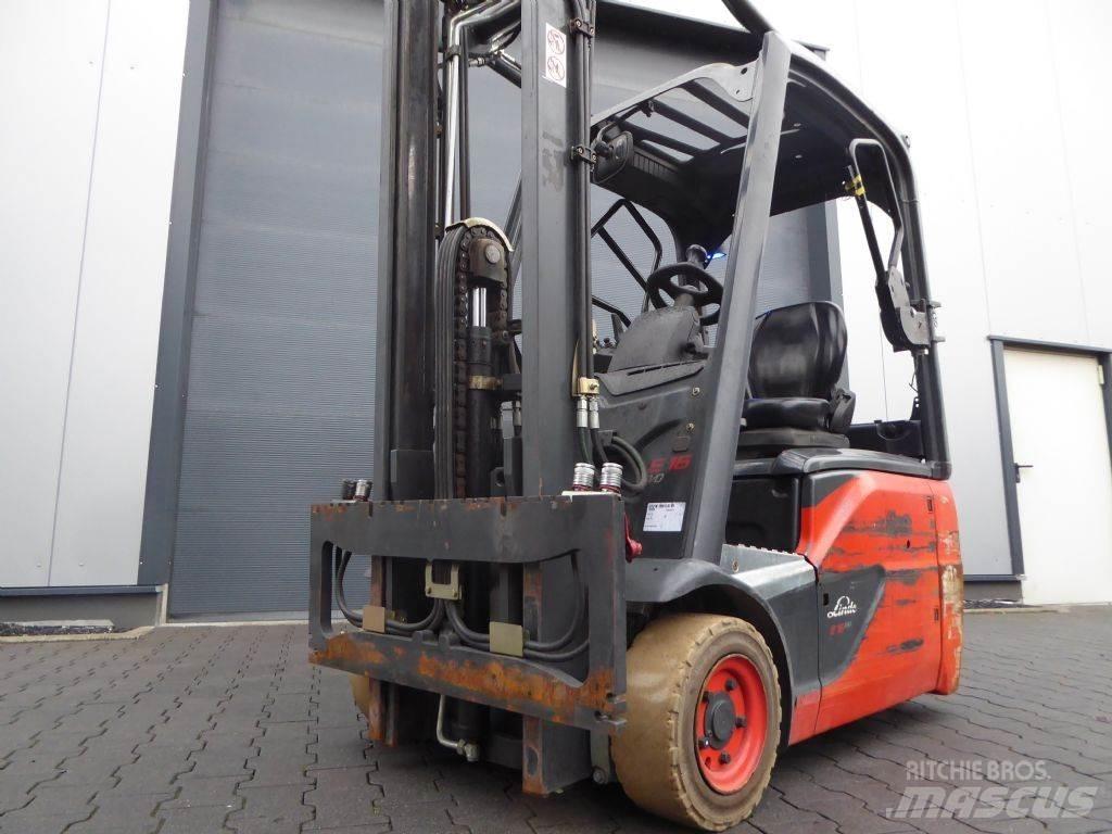 Linde E16-02 Električni viličarji