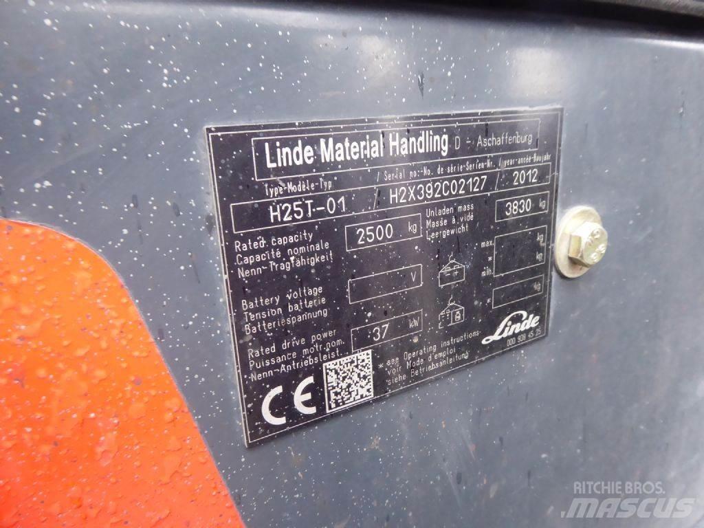 Linde H25T-01 Plinski viličarji