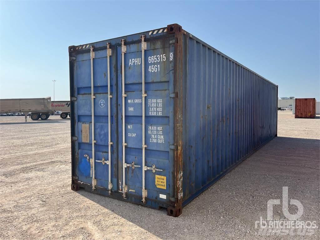  40 ft High Cube Posebni kontejnerji