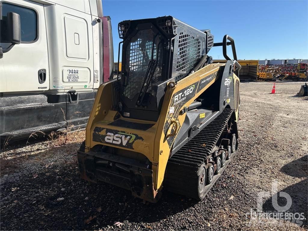 ASV RT120 Skid steer mini nakladalci