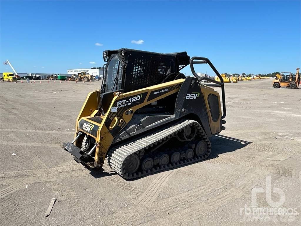 ASV RT120F Skid steer mini nakladalci
