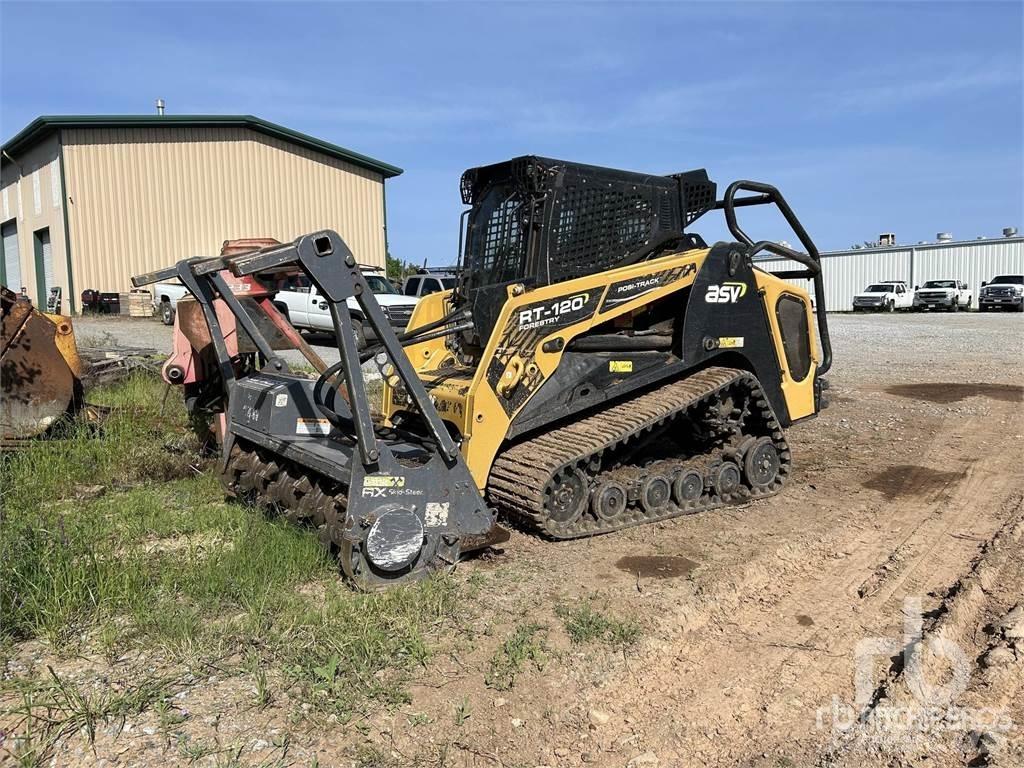 ASV RT120F Skid steer mini nakladalci