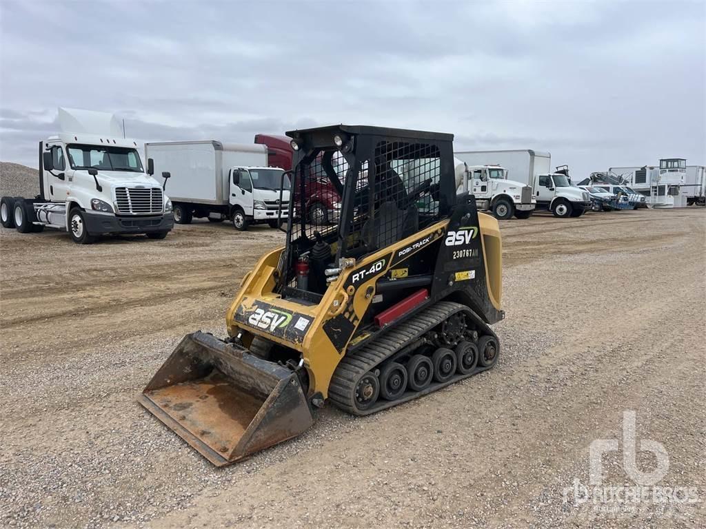 ASV RT40 Skid steer mini nakladalci