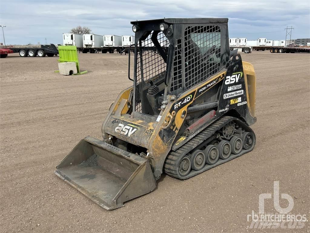 ASV RT40 Skid steer mini nakladalci