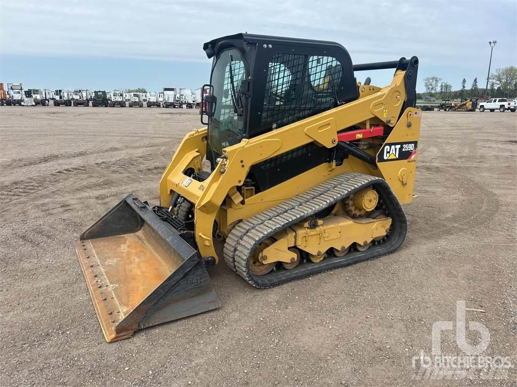 CAT 259D Skid steer mini nakladalci