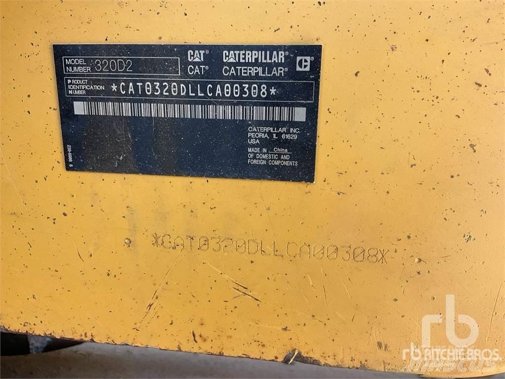 CAT 320D2 Bagri goseničarji