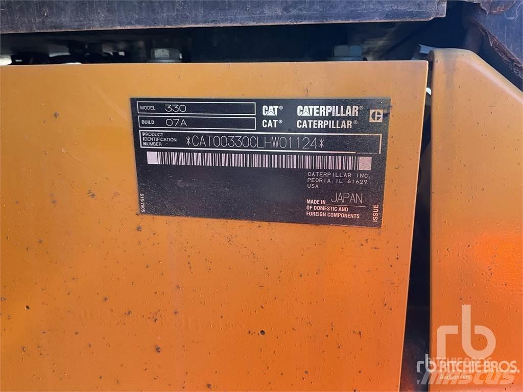 CAT 330 Bagri goseničarji