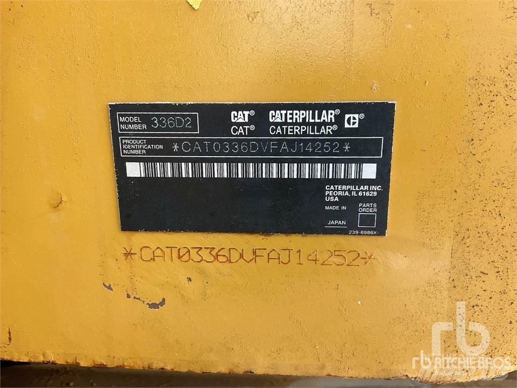 CAT 336D2 Bagri goseničarji