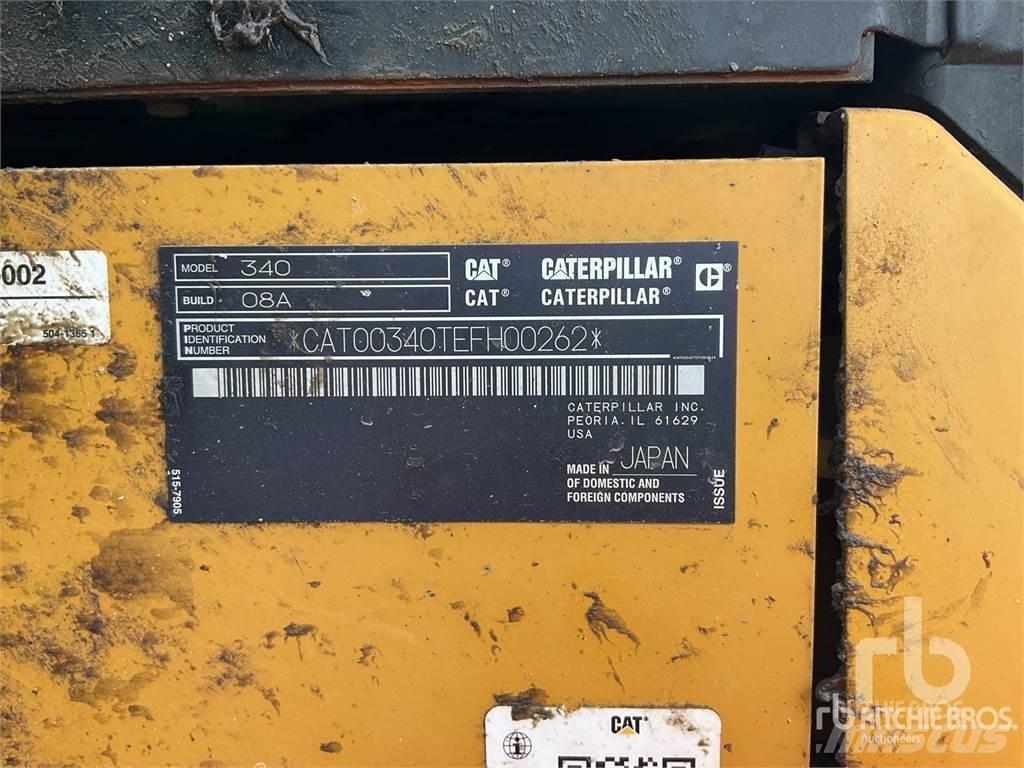 CAT 340 Bagri goseničarji