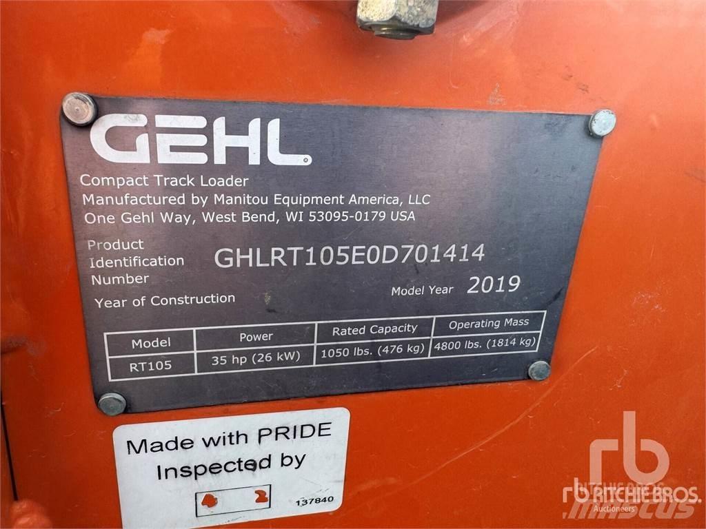 Gehl RT105 Skid steer mini nakladalci
