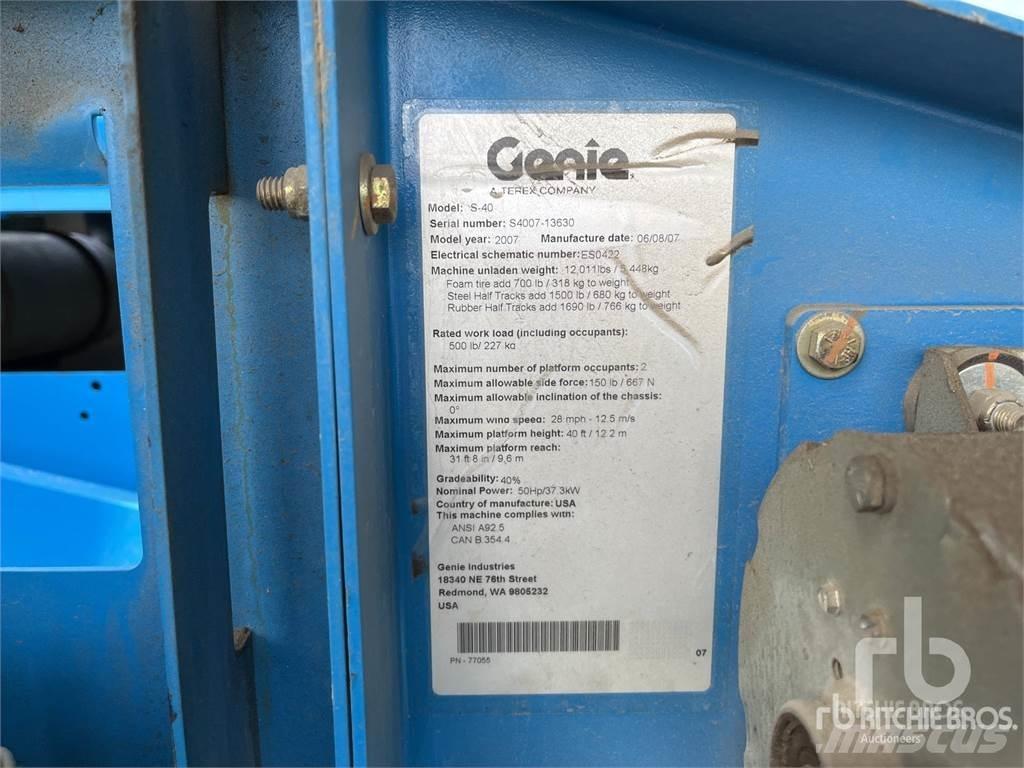 Genie S40 Zglobne dvižne ploščadi