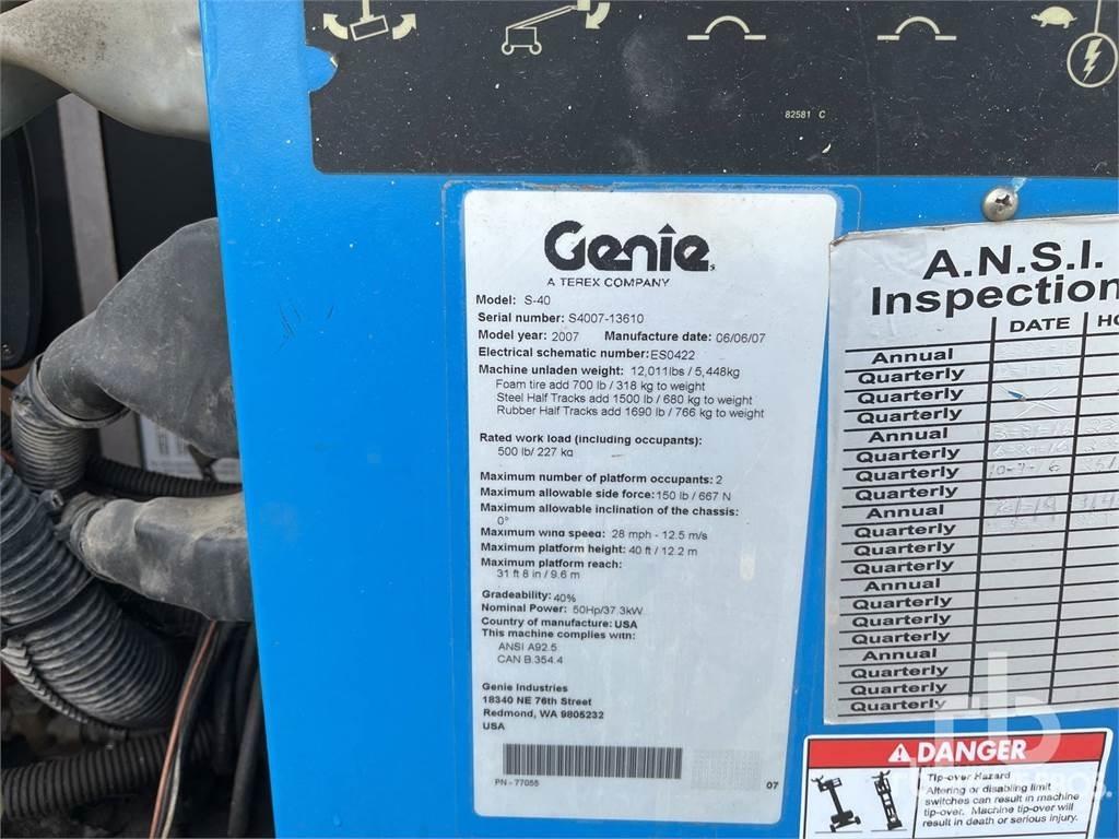 Genie S40 Zglobne dvižne ploščadi