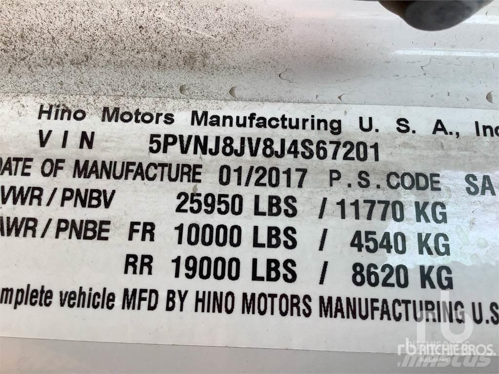 Hino 268 Dostavna vozila / kombiji
