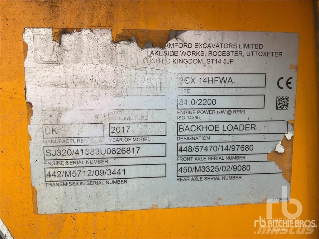 JCB 3CX 14HFWA Rovokopači