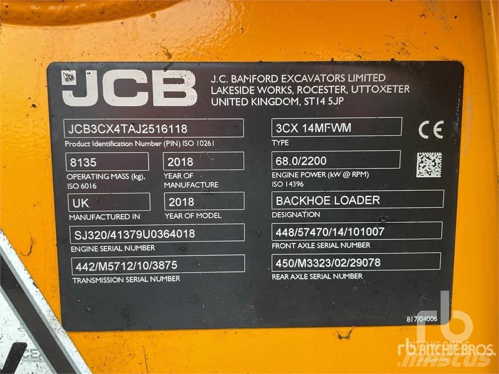 JCB 3CX 14MFWM Rovokopači