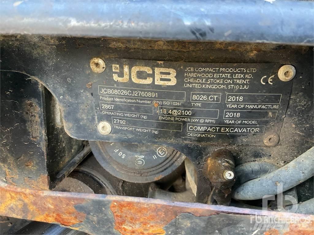 JCB 8026CT Bagri goseničarji