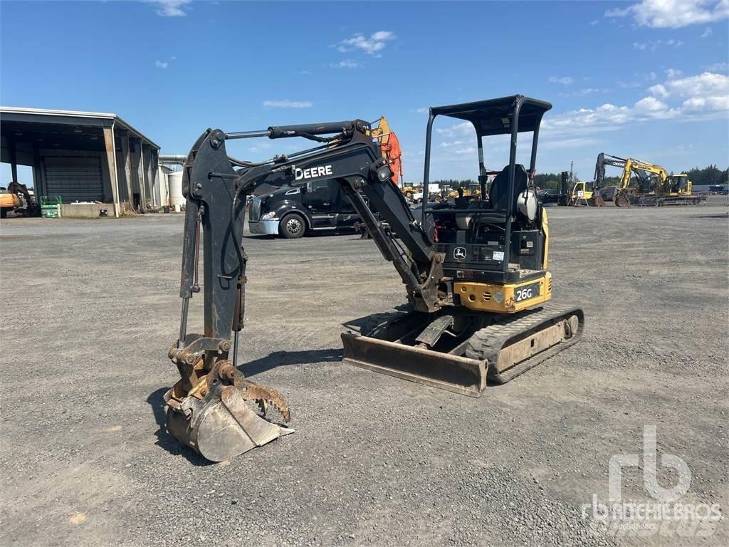 John Deere 26G Mini bagri <7t