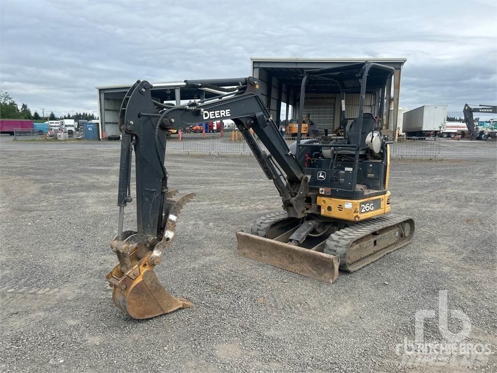 John Deere 26G Mini bagri <7t