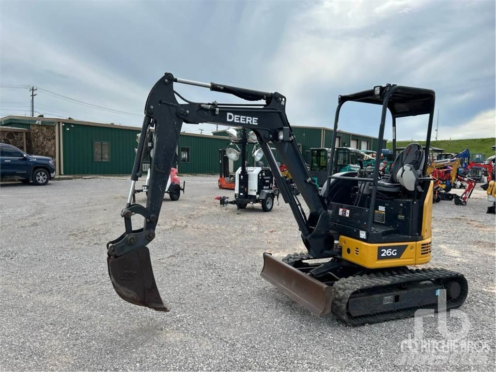 John Deere 26G Mini bagri <7t