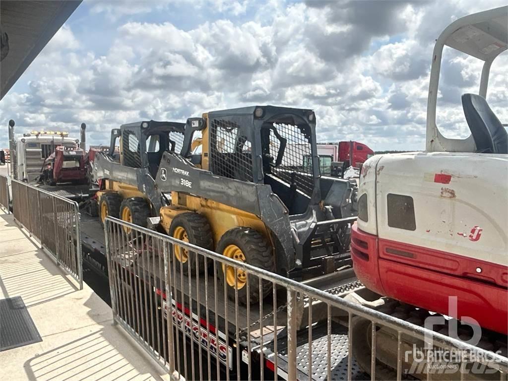 John Deere 318E Skid steer mini nakladalci