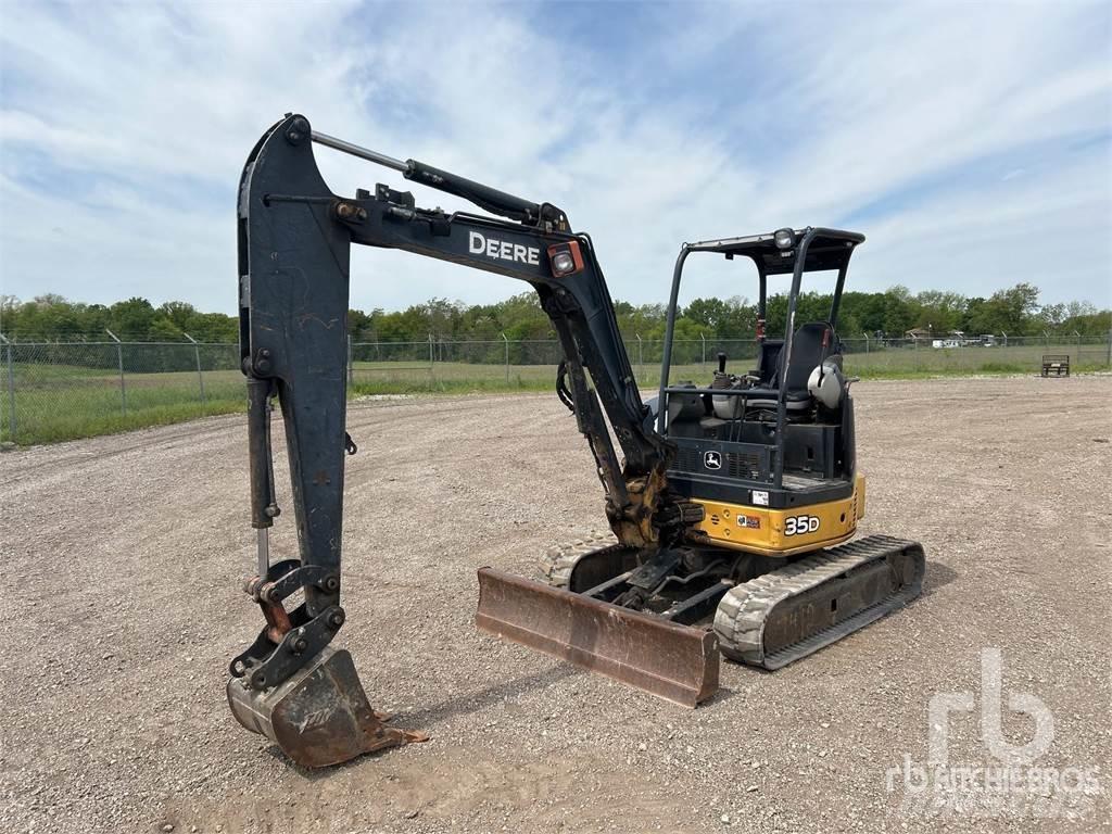 John Deere 35D Mini bagri <7t