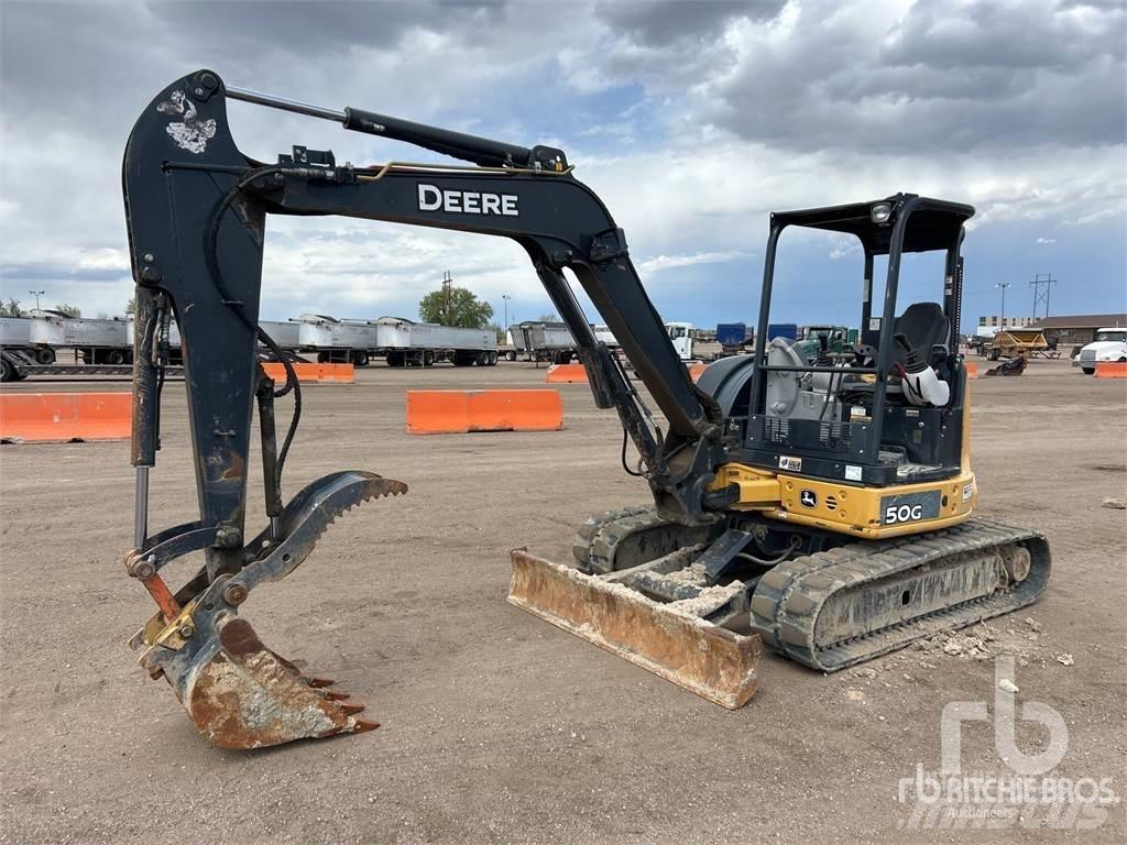 John Deere 50G Mini bagri <7t