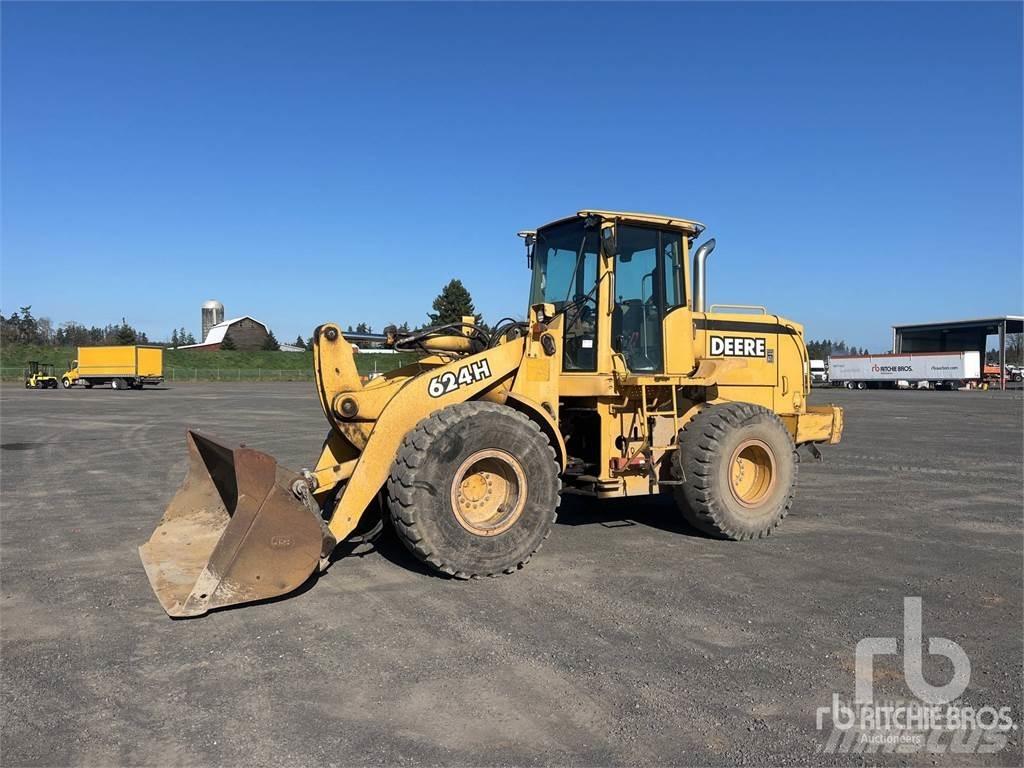 John Deere 624H Kolesni nakladalci
