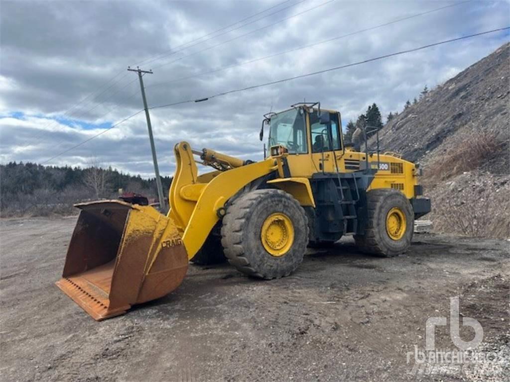 Komatsu WA500-6 Kolesni nakladalci