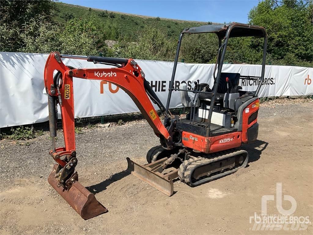 Kubota KX015-4 Mini bagri <7t