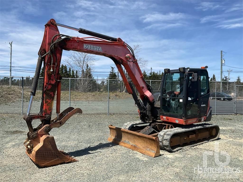 Kubota KX080-4 Midi bagri 7t – 12t