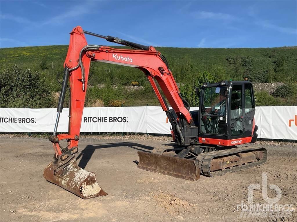 Kubota KX080-4 Bagri goseničarji
