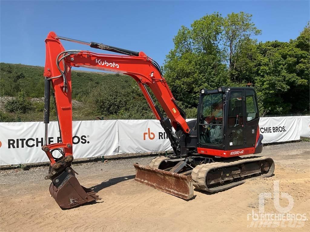 Kubota KX080-4A Bagri goseničarji