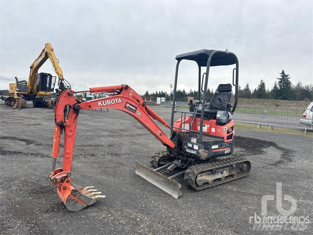 Kubota U17VR1 Mini bagri <7t