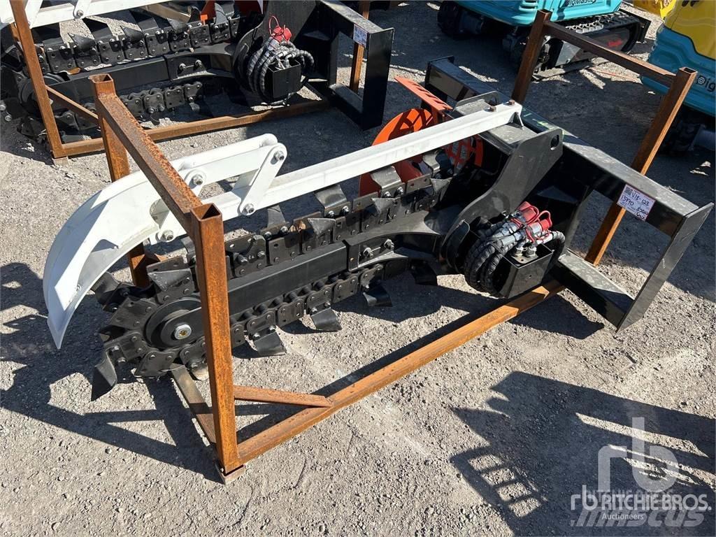 Machpro T125 Freze za kopanje jarkov Trenčerji