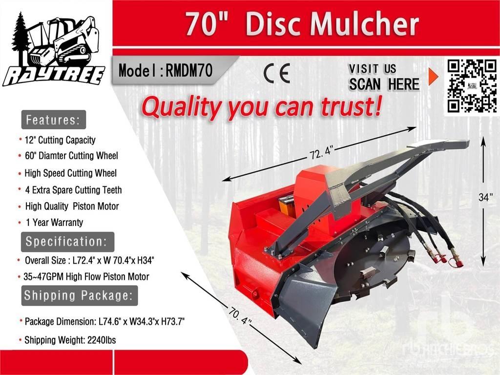  RAYTREE RMDM70 Gozdarski mulčerji