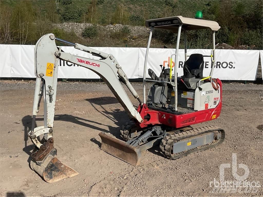 Takeuchi TB216 Mini bagri <7t